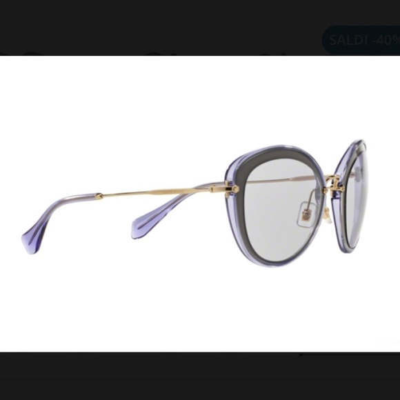 Miu Miu MU 50RS (UFA3F2) Sunglasses H534 main image 6